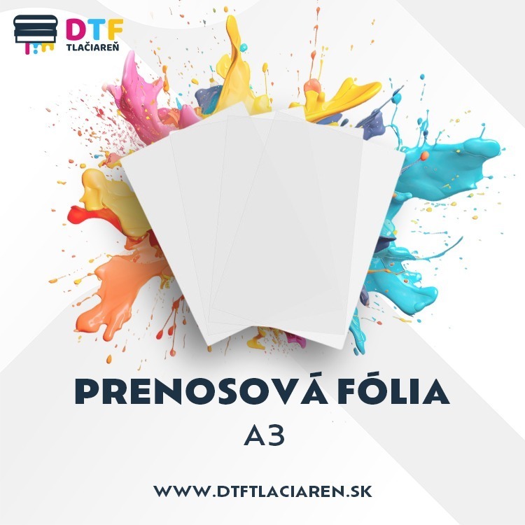 A3-1-1.jpg DTF přenosová fólie ve formátu A3 - 100 ks - Obrázek 1