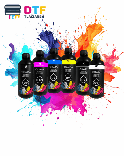 UV DTF inkoust – černý (Black) - Obrázek 2
